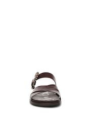 Sam Edelman Maronne Brown Lucy Regular Fit Slides - Image 4 of 7