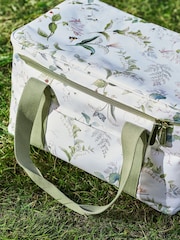 Sophie Allport White Wild Floral Picnic Bag - Image 2 of 3