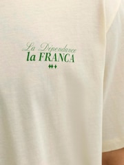 JACK & JONES Short Sleeve Back Print T-Shirt - תמונה 4 מתוך 7