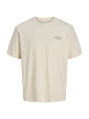 JACK & JONES Short Sleeve Back Print T-Shirt - תמונה 6 מתוך 7