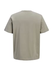 JACK & JONES Grey Short Sleeve Front Print T-Shirt - Image 6 of 7