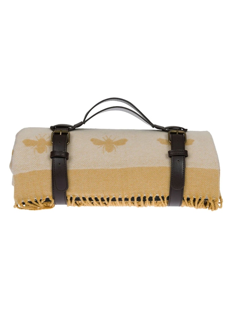 Sophie Allport Bees vevd piknikkteppe - Bilde 2 av 3