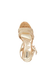 Dune London Metallic Kipling Wedges - Image 4 of 5