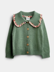 Jojo Maman Bébé Cardigan med volangkrage - Bilde 1 av 4