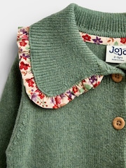 Jojo Maman Bébé Cardigan med volangkrage - Bilde 3 av 4