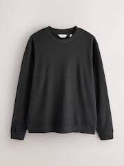 Charcoal Grey Long Sleeve Waffle Pyjamas Set - Image 10 of 14