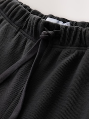 Charcoal Grey Long Sleeve Waffle Pyjamas Set - Image 13 of 14