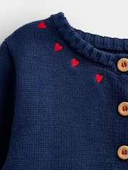 Jojo Maman Bébé Appliqué Cotton Cardigan - 圖片 7，共 7