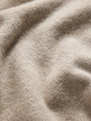 The Set 2 Pack V-Neck Jumpers With Wool Mink Marl/Brown Silver Cloud - Image 12 of 12