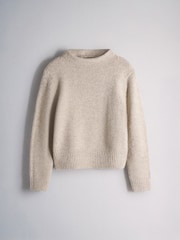 The Set 2 Pack Fluffy Long Sleeve Jumper Oatmeal Marl/ Beige - Cream - Image 3 of 5