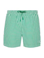 Verde/alb - Calvin Klein Performance Woven Swim Shorts - Imaginea 6 din 6