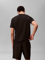Calvin Klein Black Mesh Knit Performance T-Shirt - Image 2 of 5