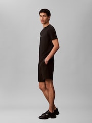 Calvin Klein Black Mesh Knit Performance T-Shirt - Image 4 of 5
