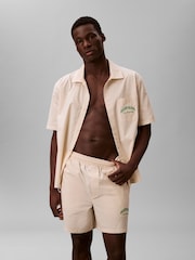 Calvin Klein Cotton Crest Logo Pyjama Top - صورة 3 من 6