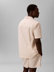 Calvin Klein Cotton Crest Logo Pyjama Top - صورة 4 من 6