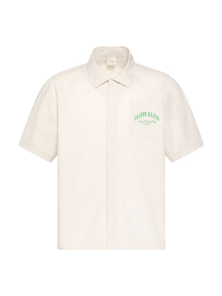 Calvin Klein Cotton Crest Logo Pyjama Top - صورة 6 من 6