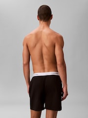 Calvin Klein Black Cotton Jersey Pyjamas Shorts - Image 3 of 5