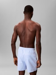 Albastru - Calvin Klein Performance Woven Swim Shorts - Imaginea 2 din 6