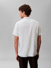 Calvin Klein Woven Stretch Shirt - Image 3 of 5