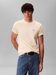 Calvin Klein Yellow Monogram T-Shirt - Image 2 of 5