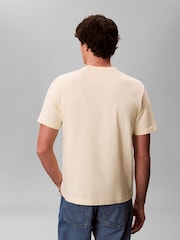 Calvin Klein Yellow Monogram T-Shirt - Image 3 of 5