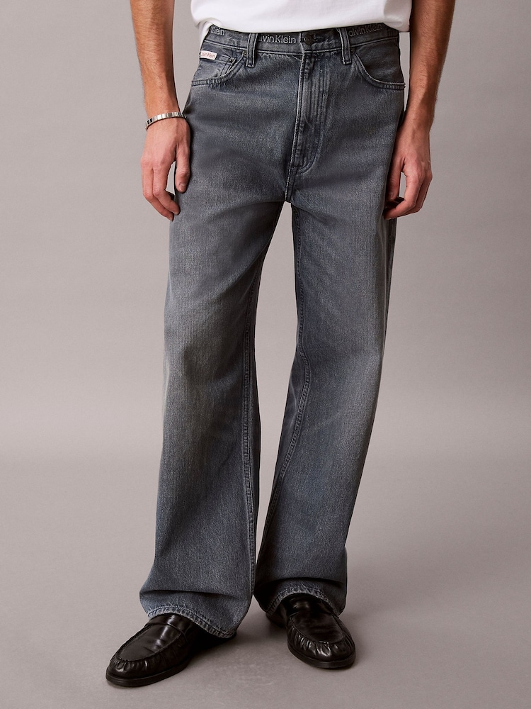 Calvin Klein Jeans Baggy Blue Jeans - Image 1 of 6