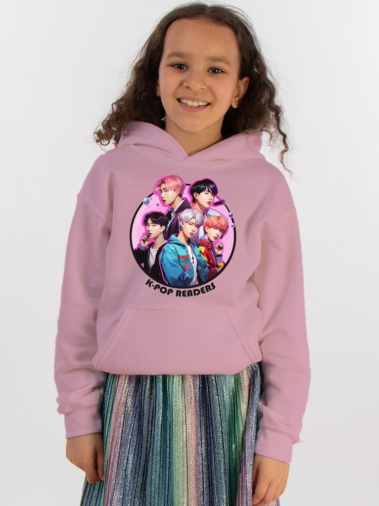 Brands In Pink K-Pop Readers Hoodie - Image 1 of 5 Brands In Pink K-Pop Readers Hoodie - Image 1 of 5