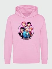 Brands In Pink K-Pop Readers Hoodie - Image 3 of 5