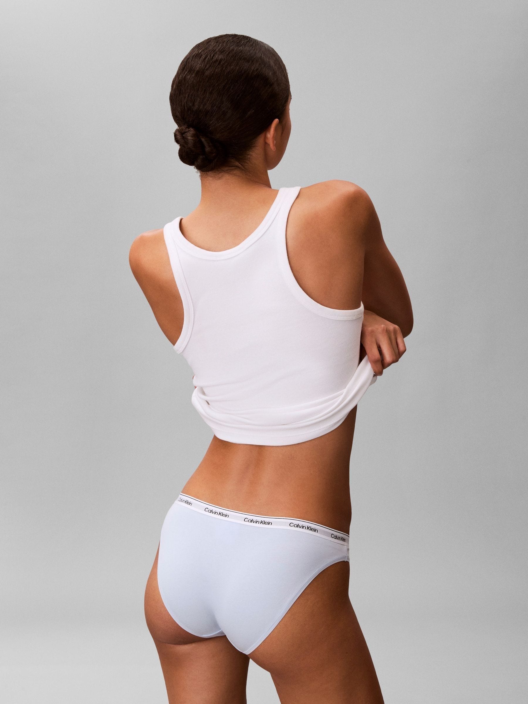 Buy Calvin Klein Light Blue Icon Logo Bikini Briefs from Next Serbia