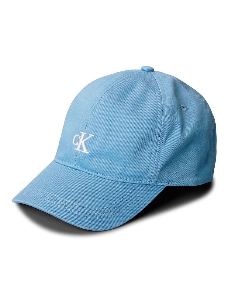 Azul - Calvin Klein Logo Baseball Cap - Imagen 1 de 2