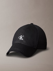 Calvin Klein Black Logo Baseball Cap - Image 4 of 8