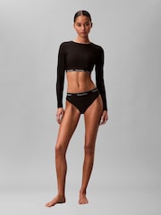 Calvin Klein Black Bikini Bottom - Swim Stretch - Image 2 of 6