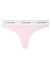Calvin Klein Pink Stretch Thongs - Image 6 of 6