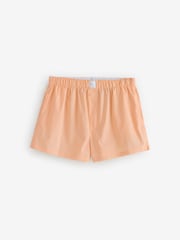 Calvin Klein Orange Lounge T-Shirt and Satin Shorts Set - Image 3 of 3