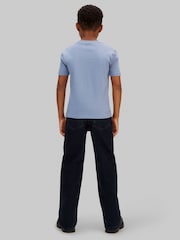 Calvin Klein Blue Short Sleeve Cotton T-Shirt - Image 4 of 5