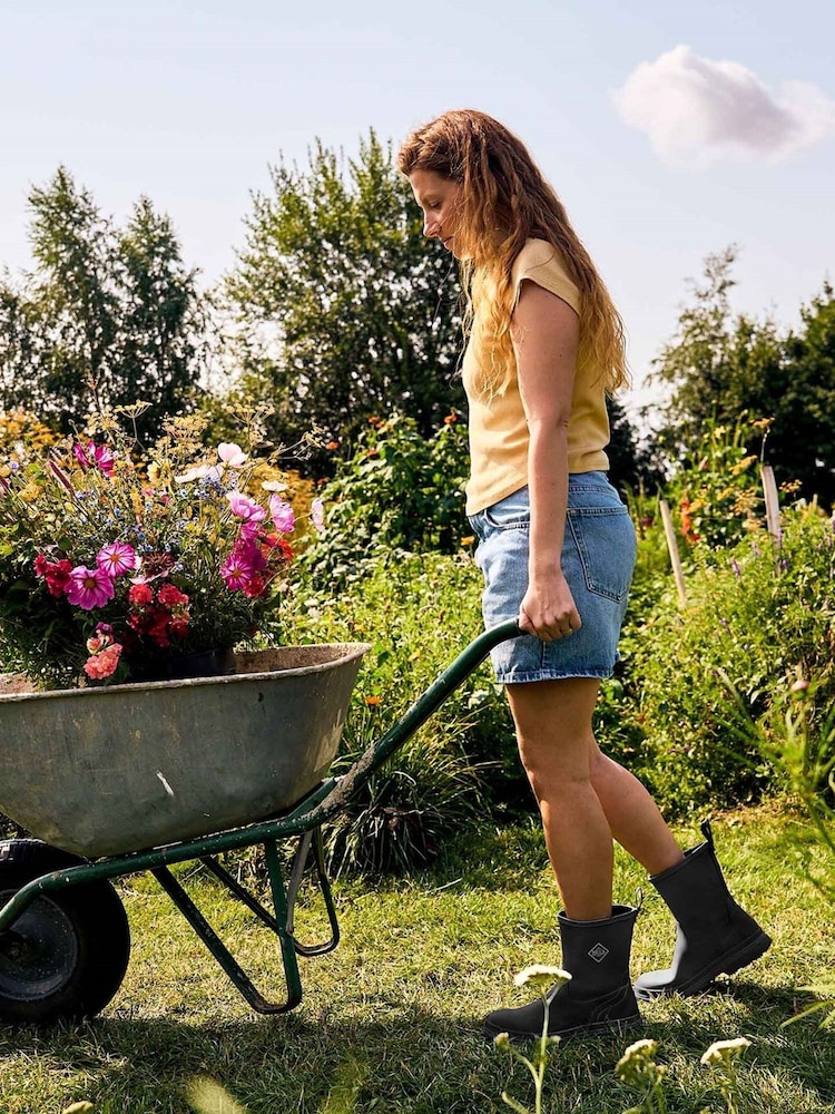 Muck Boots Black Rainscape Mid Boots - Image 5 of 5