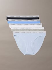 Calvin Klein Multi-coloured 5 Pack Icon Logo Low Rise Bikini Briefs - Image 1 of 6