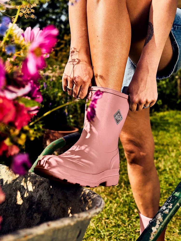 Muck Boots Pink Rainscape Mid Boots - Image 5 of 5