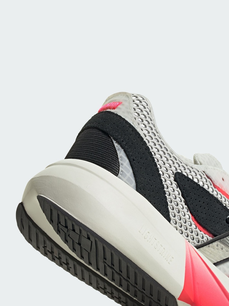 adidas White Lightblaze Shoes - Image 13 of 13