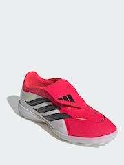 adidas Red Predator Pro Fold-Over Tongue Turf Football Shoes - Image 1 of 4