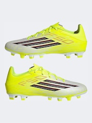 adidas Yellow F50 CLUB Firm Ground / Multi Ground Football Boots - Image 6 of 10