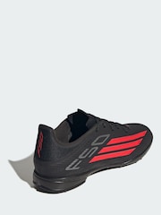 adidas Black F50 League Turf Football Shoes - Image 2 of 4