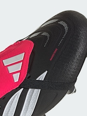 adidas Black Predator League Fold-Over Tongue Soft Ground Football Boots - Image 4 of 4
