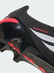 adidas Black Predator League Firm Ground Football Boots - Image 3 of 4