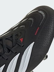 adidas Black Predator League Firm Ground Football Boots - Image 4 of 4