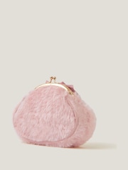 Monsoon Beau Fluffy Bunny Klipsrammeveske - Bilde 2 av 5