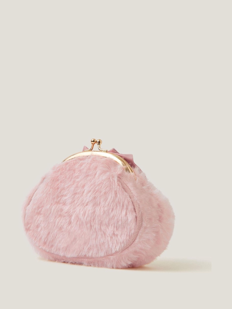 Monsoon Beau Fluffy Bunny Klipsrammeveske - Bilde 2 av 5