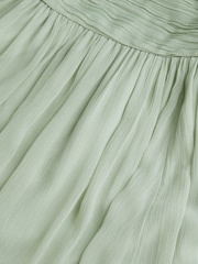 Grønn - Monsoon Ellay chiffon Ballkjole med kryssrygg - Bilde 5 av 5