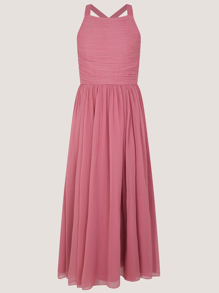 Rosa - Monsoon Ellay chiffon Ballkjole med kryssrygg - Bilde 2 av 5