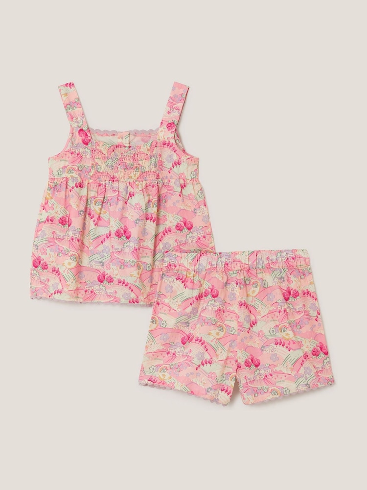 Monsoon Frühlingsprint Kurzes Pyjama-Set - Bild 2 von 4